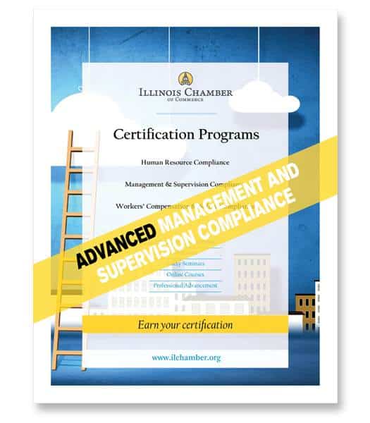 Advanced Management and Supervision Compliance Certificate Registration
