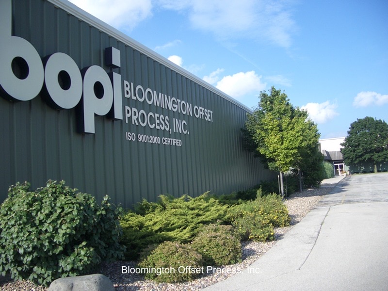 The BOPI headquarters building in Bloomington, Illinois